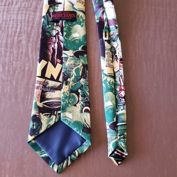 The Oklahoma Kid Frontier Movie Necktie Cowboy Vintage - Picture 4 of 4